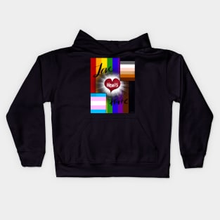 Love Heals Hate Kids Hoodie